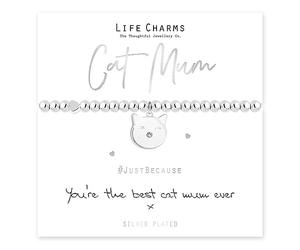 Life Charms Cat Mum bracelet