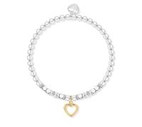 Life Charms Christmas Heart Charm Bracelet Gift - For My Super Sister