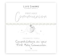 Life Charms First Holy Communion Pearl bracelet