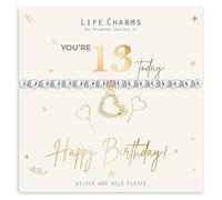 Life Charms Happy 13th Birthday bracelet