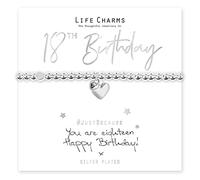 Life Charms Happy 18th Birthday Bracelet