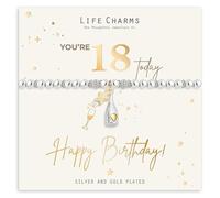 Life Charms Happy 18th Birthday bracelet