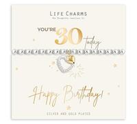 Life Charms Happy 30th Birthday bracelet