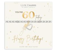 Life Charms Happy 60th Birthday bracelet