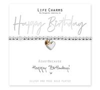 Life Charms Happy Birthday Bracelet