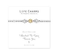 Life Charms I Wanted To Say Thank You Bracelet