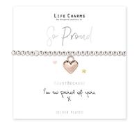 Life Charms I'm So Proud Of You bracelet