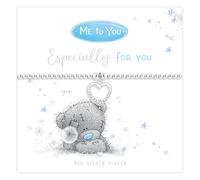 Life Charms Me to You Bracelet, Silver, Silver Plated Brass, Women's, Modern, One Size, 17.5 Centimeters