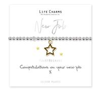 Life Charms New Job bracelet