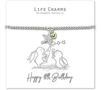 Life Charms Rosey Rabbits Happy 18th Birthday Bracelet