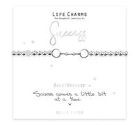Life Charms Success Comes A Little Bit at A Time Bracelet