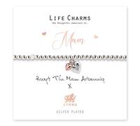 Life Charms Welsh Mum Bracelet