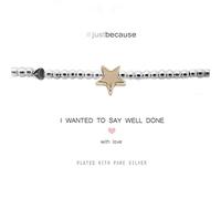 Life Charms Women Jewellery Well Done Bracelet Wristband Ladies Gift Box