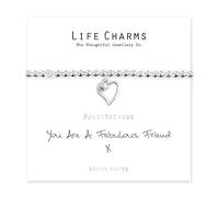 Life Charms You Are A Fabulous Friend Bracelet