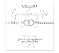 Life Charms You are A Gorgeous Granddaughter Bracelet