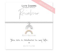 Life Charms You Are A Rainbow In My Life bracelet