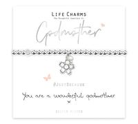 Life Charms You Are A Wonderful Godmother Bracelet