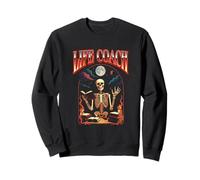 Life Coach Tarot Halloween Motivation Speaker Sweatshirt