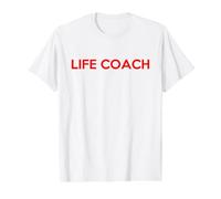 Life Coaching for Personal Development Value Graphic T-Shirt, Men, White, L