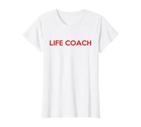Life Coaching for Personal Development Value Graphic T-Shirt, Women, White, S