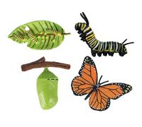 Life Cycle Statues | Life Cycle of Butterfly, Honey Bee, Frog, Turtle, Moth, Amei Action Model | Growth Cycles Stages PP Figures, Early Educational Toys Science Project for Kids