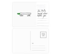 Life Energy Progress Bar Pregnant Baby Mother Postcard Card Important Person Anniversary