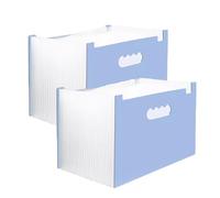 Life Expanding File Folder, Expanding File Folder Accordion Organizer A4 25 Pockets Multicolor Pack of 2(Blue)