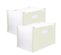 Life Expanding File Folder, Expanding File Folder Accordion Organizer A4 25 Pockets Multicolor Pack of 2(Yellow)