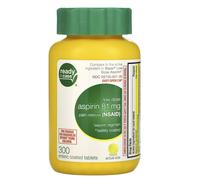 Life Extension, Aspirin, Low Dose Safety Coated, 81 mg, 300 Enteric Coated Tablets