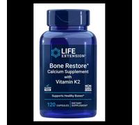Life Extension Bone Restore with Vitamin K2 Comprehensive bone health support 120 pcs, capsule