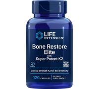 Life Extension Bone Restore Elite With Super Potent K2 Capsules 120 Capsules