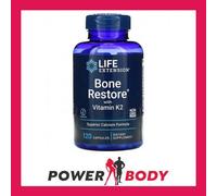 Life Extension Bone Restore with Vitamin K2 Comprehensive bone health support 120 pcs, capsule