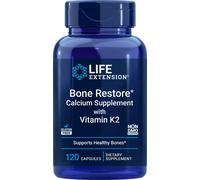 Life Extension Bone Restore with Vitamin K2 Comprehensive bone health support 120 pcs, capsule