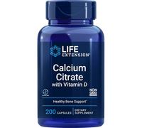 Life Extension Calcium Citrate With Vitamin D Vegicaps 200 Vegicaps