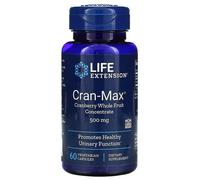 Life Extension Cran-Max Cranberry Whole Fruit Concentrate 500mg Vegicaps 60 Vegicaps