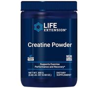 Life Extension Creatine Powder - Unflavored Powder to Improve Physical Energy and Performance Through Support of ATP Energy Production - Gluten Free, Non-GMO 300g