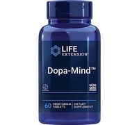 Life Extension, Dopa-Mind, Oat Extract, 800mg, 60 Vegan Tablets, Lab-Tested, Vegetarian, Gluten-Free, Soy-Free, Non-GMO