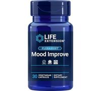 Life Extension Florassist Mood Improve, with Bacterial Cultures and Saffron, 30 Capsules, Gluten Free, Vegetarian, Soy Free, Non-GMO