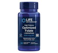 Life Extension High Potency Optimised Folate Tablets 30 Tablets