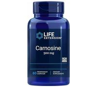 Life Extension, L-Carnosine, 500mg, High dose, 60 Vegan Capsules, Gluten-Free, Vegetarian, Soy-Free, Non-GMO