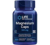 Life Extension Magnesium Caps 500mg 100 Vegetarian Capsule Fatigue Muscle Health