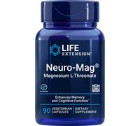 Life Extension Neuro-Mag Magnesium L-Threonate, 90 Vegetarian Capsules