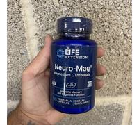 Life Extension Neuro-Mag Magnesium L-Threonate 90 Vegetarian Capsules Brain (k5