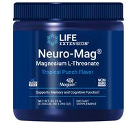 Life Extension Neuro-Mag Magnesium L-Threonate Powder Tropical Punch 93.35g