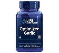 Life Extension, Optimised Garlic (Garlic Extract), 200 Vegan Capsules, Laboratory-Tested, Vegetarian, Gluten-Free, SOYA-Free, Non-GMO