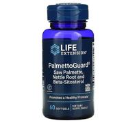 Life Extension PalmettoGuard Saw Palmetto/Nettle Root With Beta-Sitosterol 60 Softgels