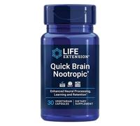 Life Extension Quick Brain Nootropic Capsules 30 Capsules