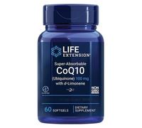 Life Extension Super Absorbable CoQ10 With d-Limonene 50mg Softgels 60 Softgels