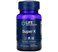 Life Extension Dietary Supplement Super K – Vitamin K – 90 Softgels