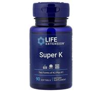 Life Extension Dietary Supplement Super K – Vitamin K – 90 Softgels